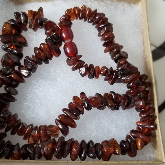 Authentic certified Baltic Cherry Amber - Picture 2 of 2